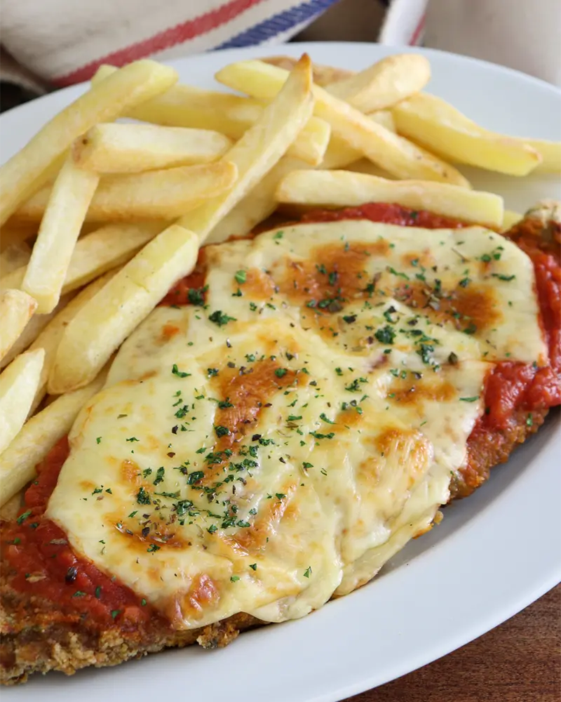 Promo X2 Milanesa Napolitana Con Papas